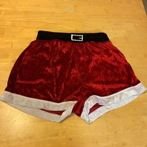Red Max Deco Santa Shorts - medium
